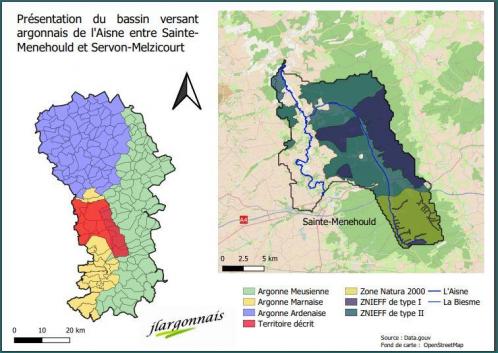 Aisne bassin versant menou servon