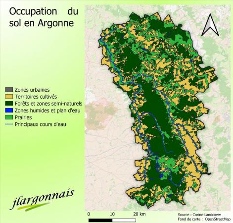 Occupation du sol en argonne 2021